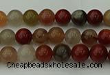 CCJ450 15.5 inches 4mm round colorful jasper beads wholesale