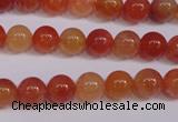 CCL03 15 inches 8mm round carnelian gemstone beads wholesale