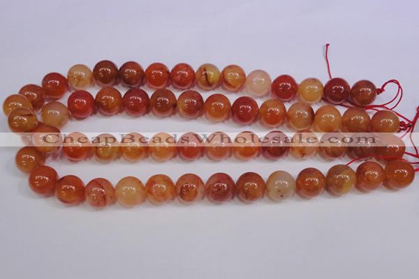 CCL06 15 inches 14mm round carnelian gemstone beads wholesale