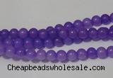 CCN09 15.5 inches 4mm round candy jade beads wholesale