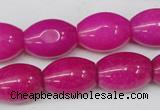 CCN122 15.5 inches 13*18mm rice candy jade beads wholesale