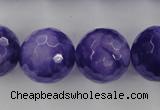 CCN1258 15.5 inches 18mm faceted round candy jade beads wholesale