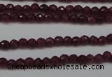 CCN1312 15.5 inches 3mm faceted round candy jade beads wholesale