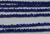 CCN1314 15.5 inches 3mm faceted round candy jade beads wholesale