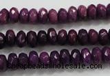 CCN1373 15.5 inches 5*8mm faceted rondelle candy jade beads