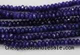 CCN1381 15.5 inches 2*4mm faceted rondelle candy jade beads