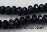 CCN1434 15.5 inches 6*10mm faceted rondelle candy jade beads