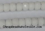 CCN150 15.5 inches 8*12mm faceted rondelle candy jade beads