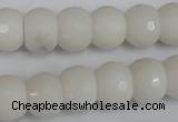 CCN160 15.5 inches 12*16mm faceted rondelle candy jade beads