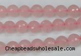 CCN1852 15 inches 8mm faceted round candy jade beads wholesale