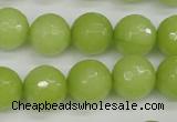 CCN1905 15 inches 14mm faceted round candy jade beads wholesale