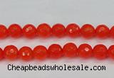 CCN1950 15 inches 4mm faceted round candy jade beads wholesale