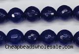 CCN1964 15 inches 12mm faceted round candy jade beads wholesale