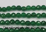 CCN1970 15 inches 4mm faceted round candy jade beads wholesale