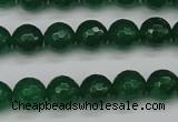 CCN1975 15 inches 14mm faceted round candy jade beads wholesale