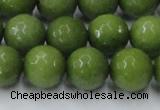 CCN2041 15 inches 14mm faceted round candy jade beads wholesale