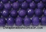 CCN2059 15 inches 8mm faceted round candy jade beads wholesale