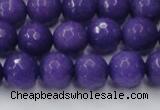 CCN2061 15 inches 12mm faceted round candy jade beads wholesale