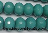 CCN2105 15.5 inches 12*16mm faceted rondelle candy jade beads