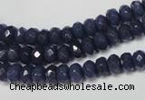 CCN2112 15.5 inches 4*6mm faceted rondelle candy jade beads