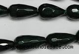 CCN2146 15.5 inches 10*20mm faceted teardrop candy jade beads