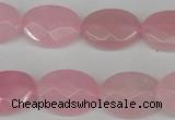 CCN2201 15.5 inches 13*18mm faceted oval candy jade beads