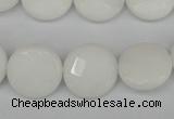 CCN2233 15.5 inches 16mm faceted coin candy jade beads wholesale