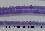 CCN2314 15.5 inches 2mm round candy jade beads wholesale