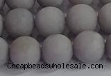 CCN2584 15.5 inches 12mm round matte candy jade beads wholesale