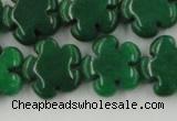 CCN2667 15.5 inches 16mm carved flower candy jade beads wholesale