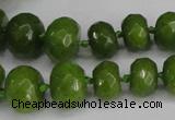 CCN2758 15.5 inches 5*8mm - 12*16mm faceted rondelle candy jade beads