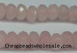 CCN2860 15.5 inches 4*6mm faceted rondelle candy jade beads