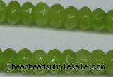 CCN2862 15.5 inches 4*6mm faceted rondelle candy jade beads