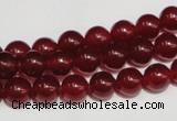 CCN35 15.5 inches 8mm round candy jade beads wholesale