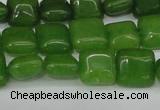 CCN3792 15.5 inches 8*8mm square candy jade beads wholesale