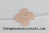 CCN3952 15.5 inches 23mm carved flower candy jade beads wholesale