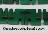 CCN3965 15.5 inches 20*20mm svastika candy jade beads wholesale