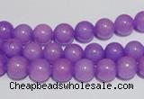 CCN40 15.5 inches 8mm round candy jade beads wholesale