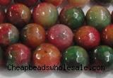 CCN4003 15 inches 10mm faceted round candy jade beads wholesale