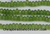 CCN4108 15.5 inches 2*4mm faceted rondelle candy jade beads