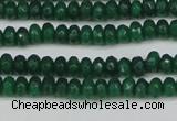 CCN4110 15.5 inches 2*4mm faceted rondelle candy jade beads