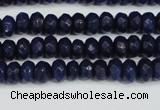 CCN4143 15.5 inches 4*6mm faceted rondelle candy jade beads