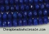 CCN4171 15.5 inches 5*8mm faceted rondelle candy jade beads