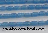 CCN4514 15.5 inches 3*5mm rice candy jade beads wholesale