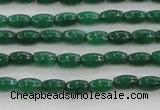 CCN4516 15.5 inches 3*5mm rice candy jade beads wholesale