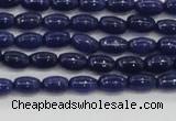 CCN4522 15.5 inches 4*6mm rice candy jade beads wholesale