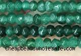 CCN5119 15 inches 3*4mm faceted rondelle candy jade beads