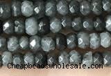 CCN5124 15 inches 3*4mm faceted rondelle candy jade beads