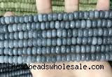 CCN5162 15 inches 5*8mm faceted rondelle candy jade beads