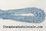 CCN5188 6mm - 14mm round candy jade graduated beads